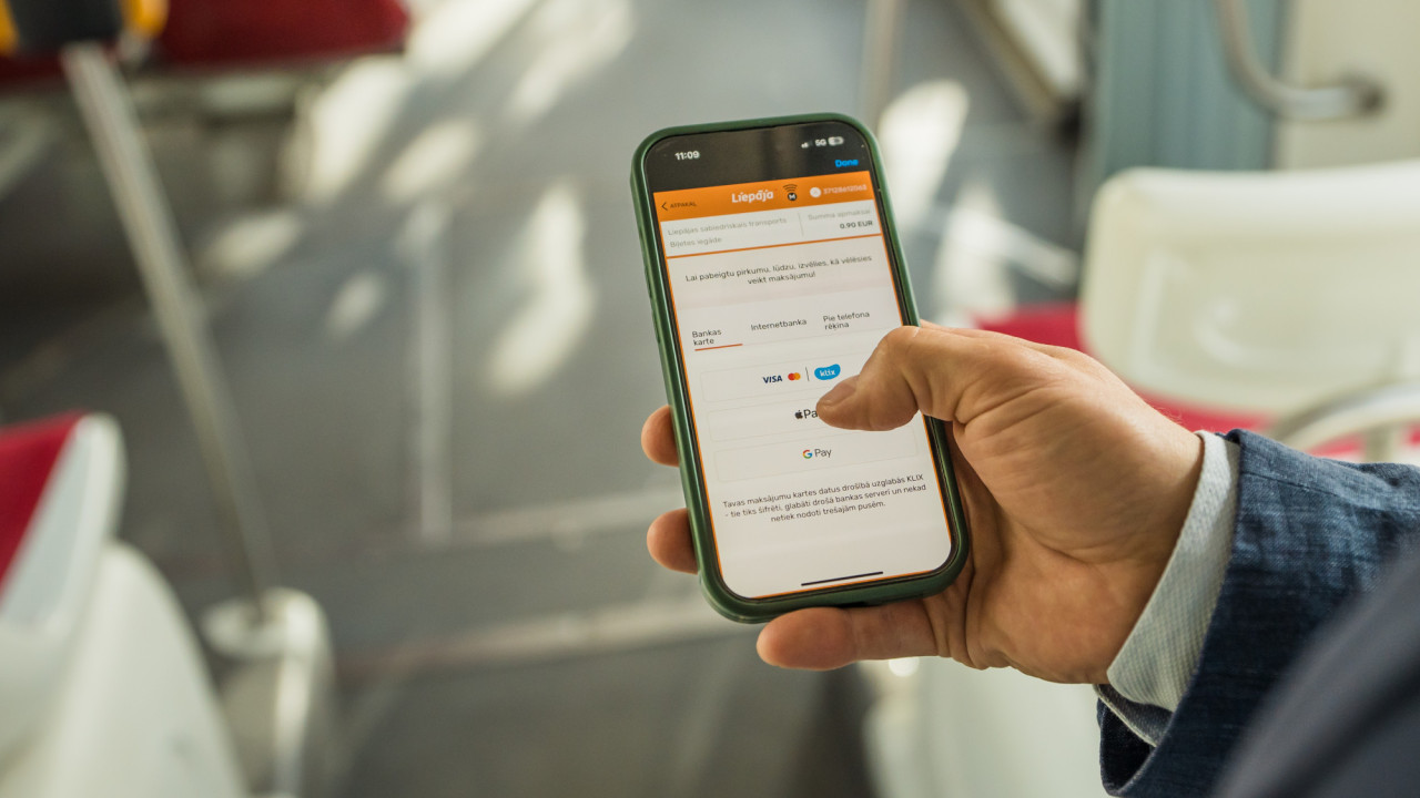 Studenti un donori Liepājas sabiedriskajā transportā var sākt izmantot e-biļetes ar atvieglojumiem